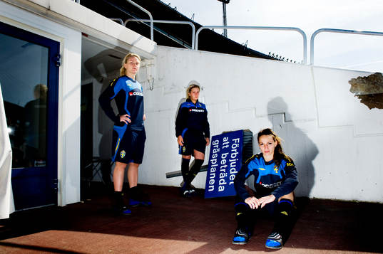 Lisa Dahlkvist, Louise Fors, Kosovare Asllani