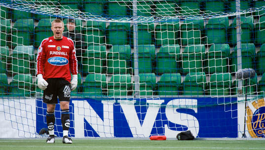 Fredrik Sundfors, Målvakt