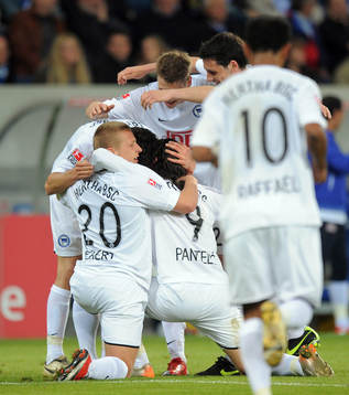 Glädje och jubel i Hertha