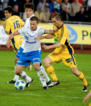 Patrik Larsson, Ängelholm och Marcin Burkhardt, Norrköping