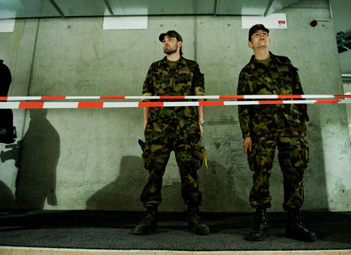 Militär håller koll på Sveriges träning