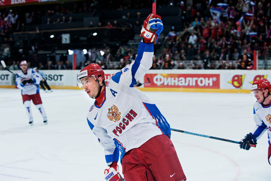 Ilya Kovalchuk, Ryssland, jubel