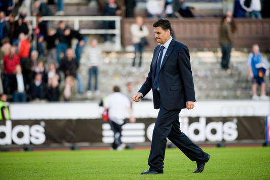 Zoran Lukic, tränare Djurgården lämnar planen