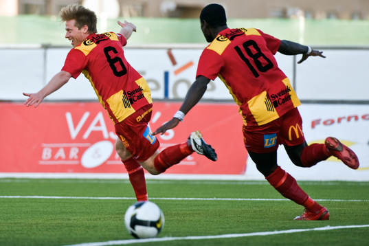 Joakim Hagernäs, Syrianska, jubel
