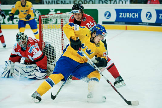 Bläddra bland fler bilder av Ishockey, VM, Sverige - Österrike