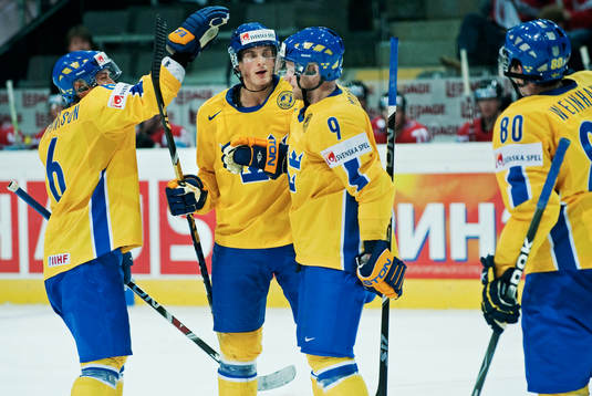 Magnus Johansson, Loui Eriksson, Tony Mårtensson och
