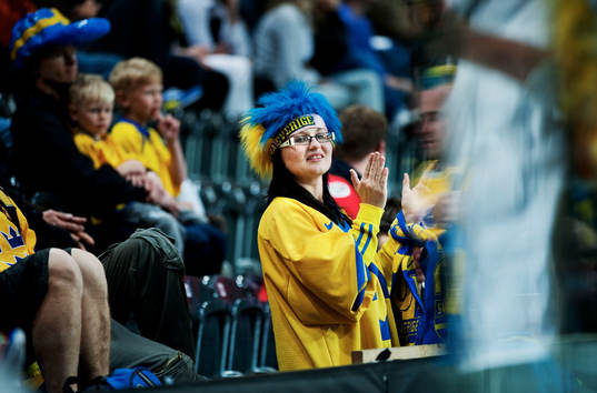 Ett svenskt fan, supporter