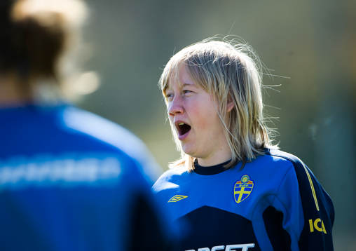 Sofie Persson var sömnig dagen