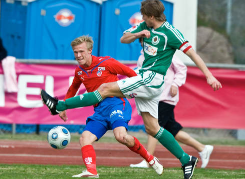Andreas Landgren, Helsingborg och Daniel Johansson, Väsby