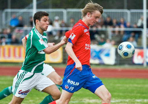 Hezha Agai, Väsby och Rasmus Jönsson, Helsingborg på