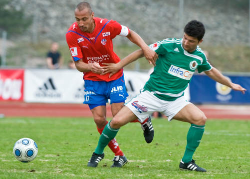 Henrik Larsson, Helsingborg och Hezha Agai, Väsby