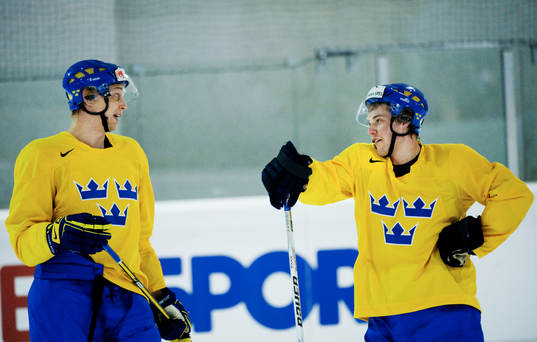 Johan Harju och Linus Omark