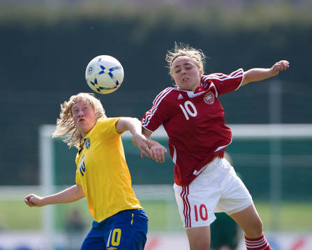 Sofie Persson nickduell med en danska