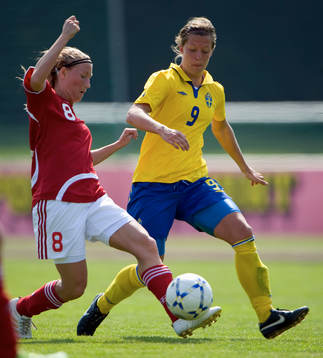 Theresa Nielsen, Danmark och Lina Nilsson, Sverige