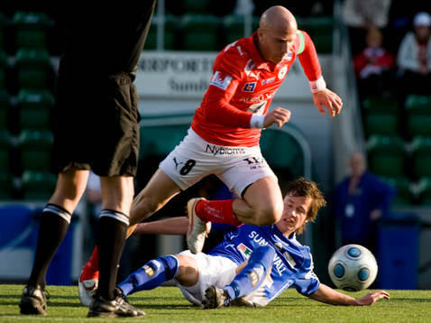 Robert Lundström, Sundsvall stoppar Henrik Rydström,