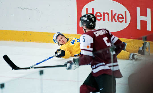 Tobias Enström, Sverige, skadade sig