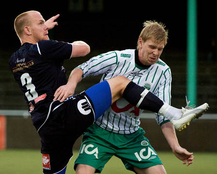 Niclas Fischer, Kristianstad. Robert Carlsson, Frölunda