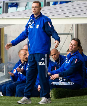 Jonas Olsson och Stefan Rehn, tränare