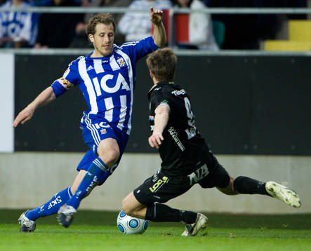 Tobias Hysén lurar Patrik Anttonen