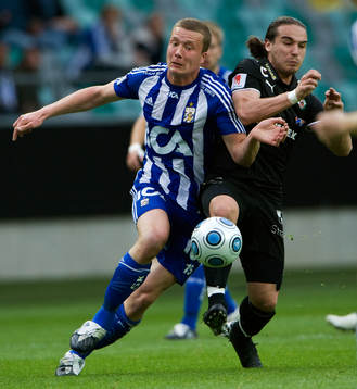 Jakob Johansson, Göteborg och Nordin Gerzic, Örebro