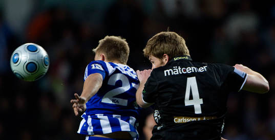 Sebastian Eriksson och Magnus Wikström, nickduell
