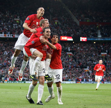 John O'Shea, Manchester United, glädje, jubel