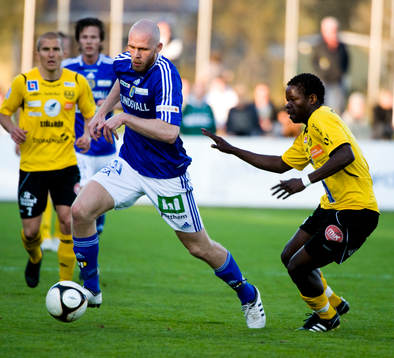 Hannes Sigurdsson, Sundsvall och Patrick Osiako, Mjällby