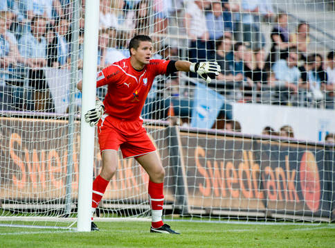 Jonas Sandqvist, målvakt Malmö FF