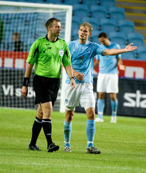 Robert Åhman-Persson, Malmö och Daniel Stålhammar, domare