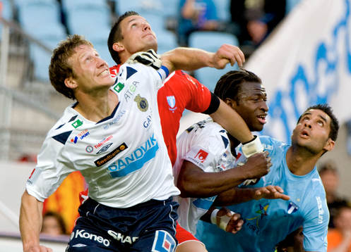 Daniel Bernhardsson och Amadou Jawo, Gefle och Jonas
