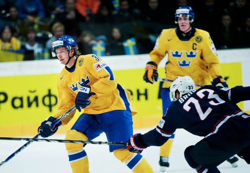 Anton Strålman, Sverige, bildade backpar med Kenny Jönsson