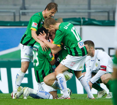 2-1, Wanderson grattas av Pär Ericsson och Johan