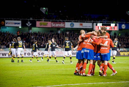 Jubel i Helsingborg