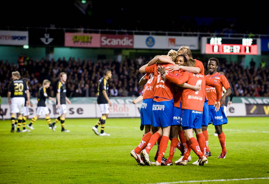 Jubel i Helsingborg