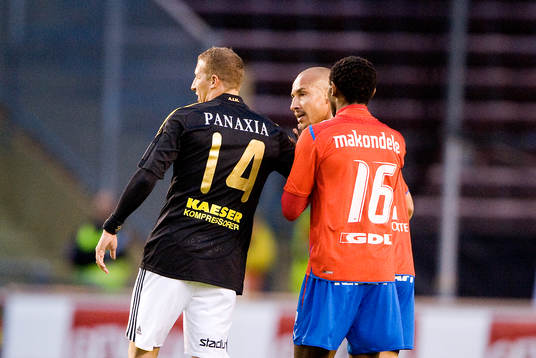 Kenny Pavey, AIK och Henrik Larsson, Helsingborg i ordkrig