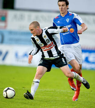 Christoffer Carlsson, Landskrona och Haris Radetinac,