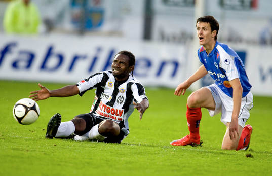Charles Anderson, Landskrona och Haris Radetinac,