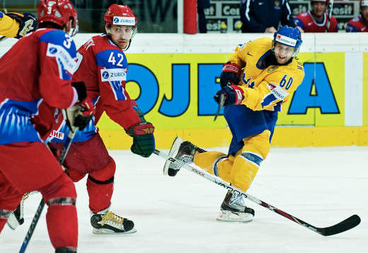 Kristian Huselius, Sverige, prickskjuter in 3-4-målet