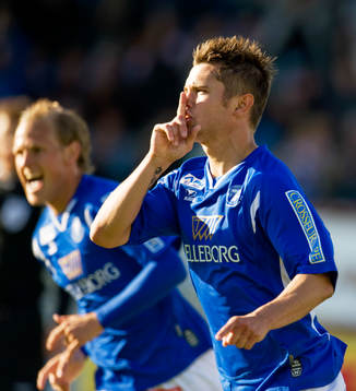 Joakim Sjöhage, Trelleborg gjorde 2-1 och avgjorde
