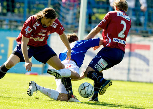 Pavel Zavadil och Christoffer Bengtsson, Örgryte stoppar