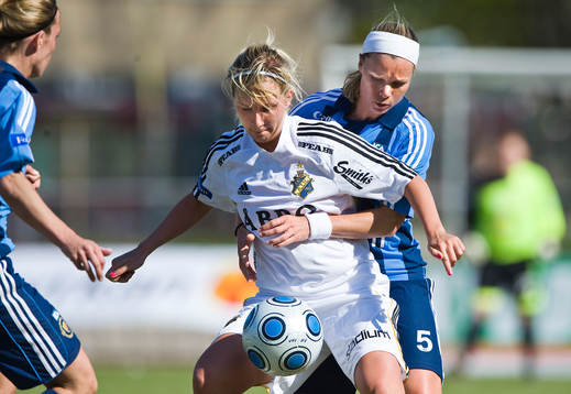 Louise Fors, AIK och Sara Thunebro, Djurgården