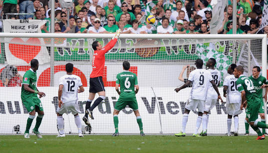 Diego Benaglio, målvakt, Wolfsburg, räddning