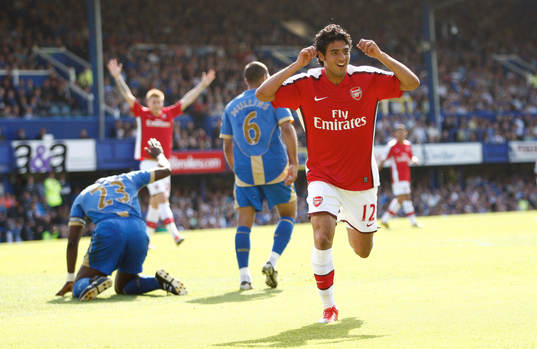 Carlos Vela, Arsenal, glädje, jubel