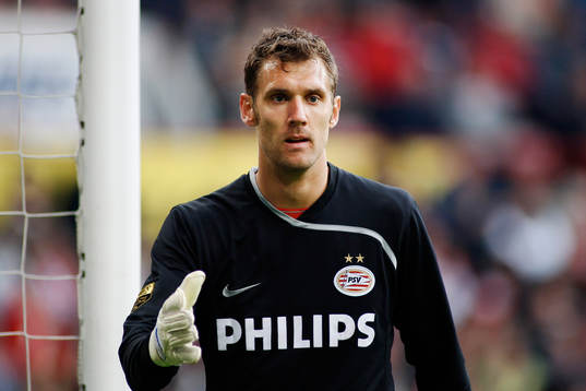 Andreas Isaksson, målvakt, Eindhoven