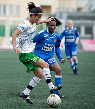 Bläddra bland fler bilder av Fotboll, Damallsvenskan, Hammarby - Sunnanå