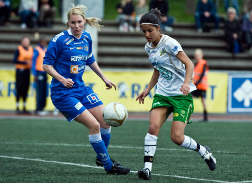 Hanna Marklund, Sunnanå och Nazanin Vaseghpanah, Hammarby