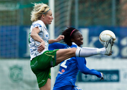 Kristin Bengtsson, Hammarby och Perpetua Nkwocha, Sunnanå