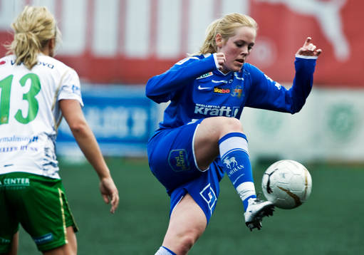 Carina Holmberg, Sunnanå gjorde 0-1