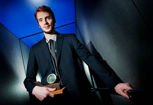 Jonas Gustavsson poserar
