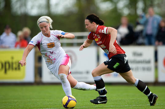 Nilla Fischer, LdB Malmö och Frida Sjöfors, Kristianstad
